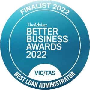 Finalist 2022 — Better Business Awards Best Loan Administrator