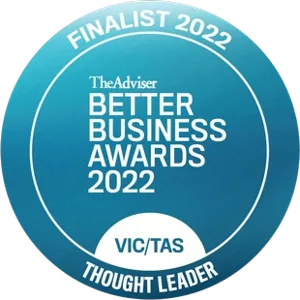 Finalist 2022 — Better Business Awards Thought Leader